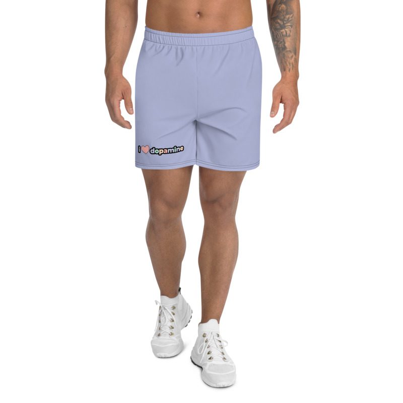 I Love Dopamine Men's Athletic Shorts