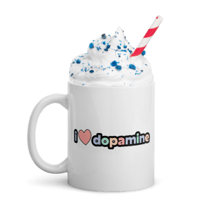 I love dopamin mug