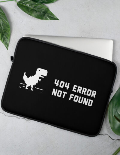 404 Error Not Found Laptop Sleeve