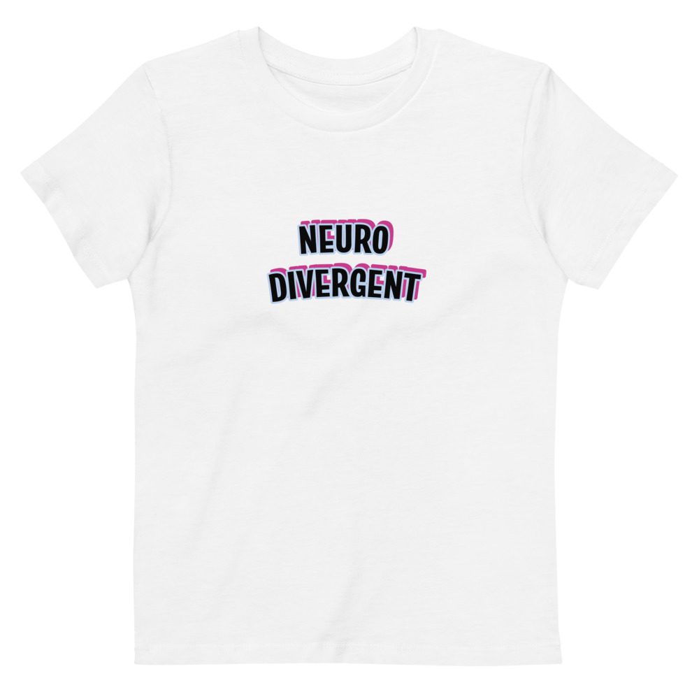 Neurodivergent Autism ADHD Organic Cotton Kids T-shirt