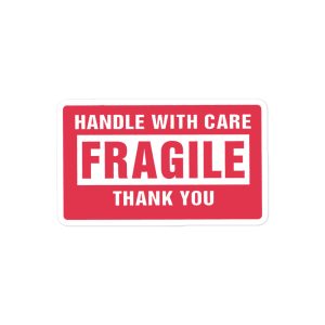 Handle With Care – FRAGILE Bubble-free Stickers
