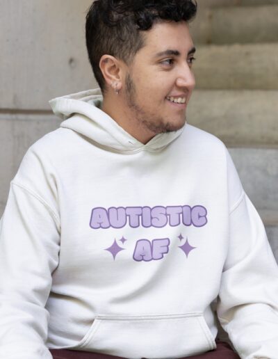 Autistic AF Unisex Organic Hoodie