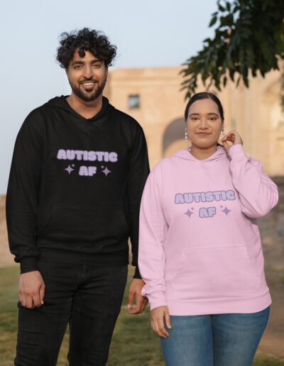 Autistic AF Unisex Hoodie