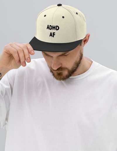 ADHD AF Snapback Hat