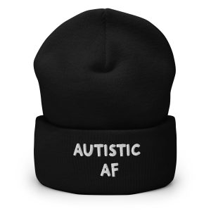 Autistic AF Cuffed Beanie