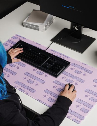 Autistic AF Gaming Mouse Pad