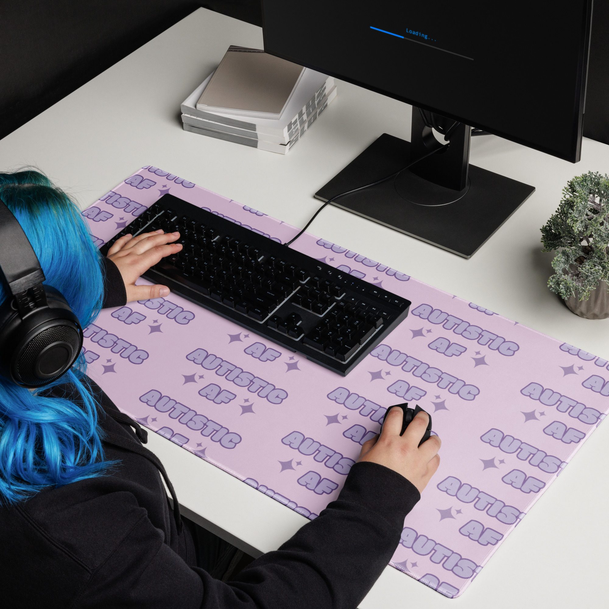 Autistic AF Gaming Mouse Pad