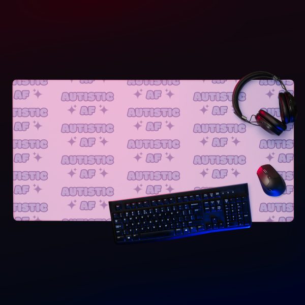 Autistic AF Gaming Mouse Pad