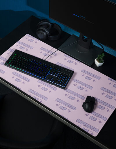 Autistic AF Gaming Mouse Pad