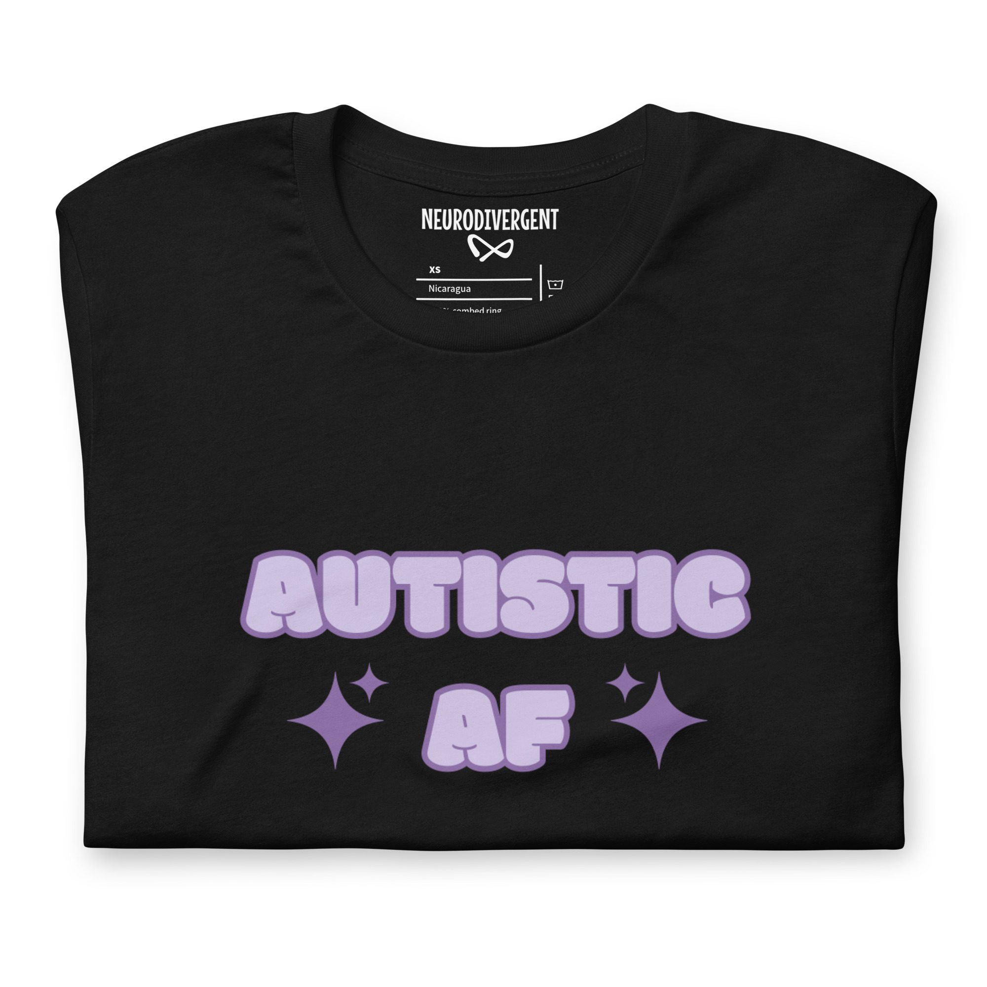Autistic AF Unisex t-shirt