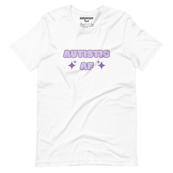 Autistic AF Unisex t-shirt