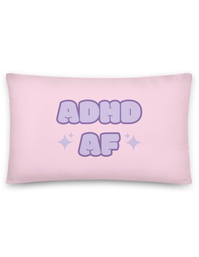 ADHD AF Pillow