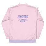 ADHD AF Pink Bomber Jacket