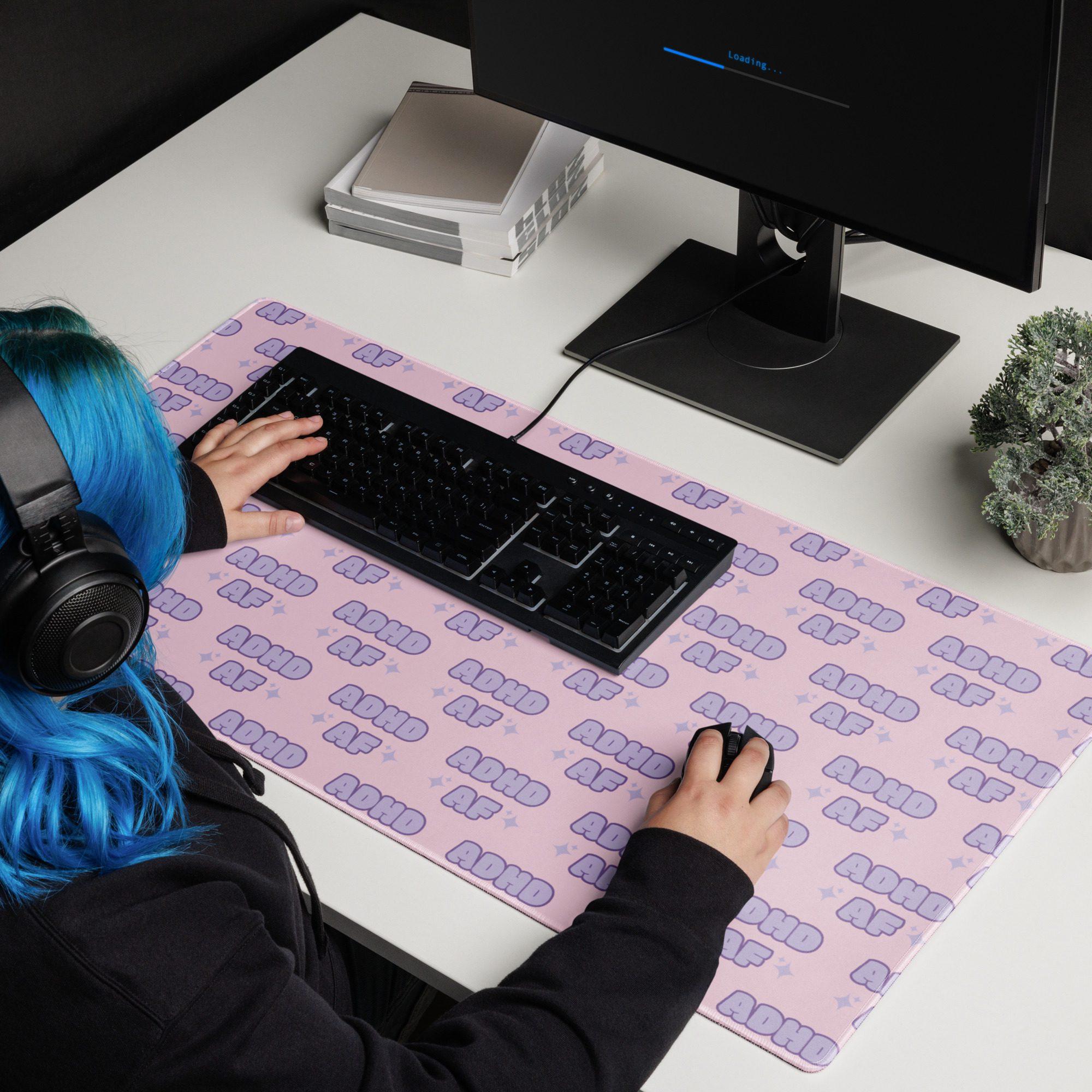 ADHD AF Gaming Mouse Pad