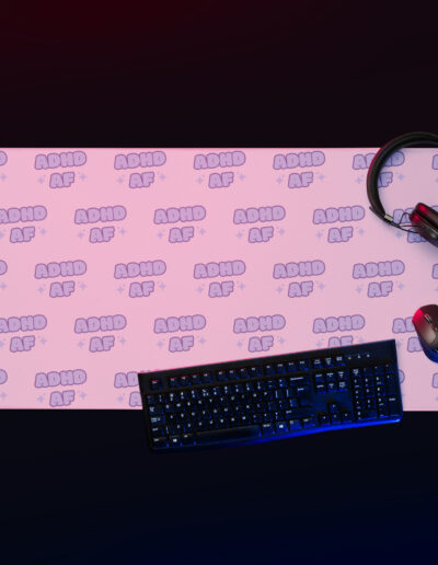 ADHD AF Gaming Mouse Pad