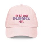 I’m Not Your Neurotypical Girl Pastel Baseball Hat