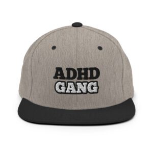 ADHD Gang Snapback Hat
