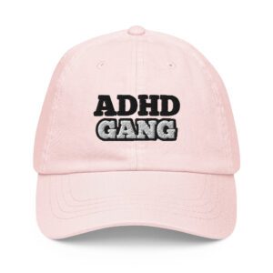 ADHD Gang Pastel Baseball Hat