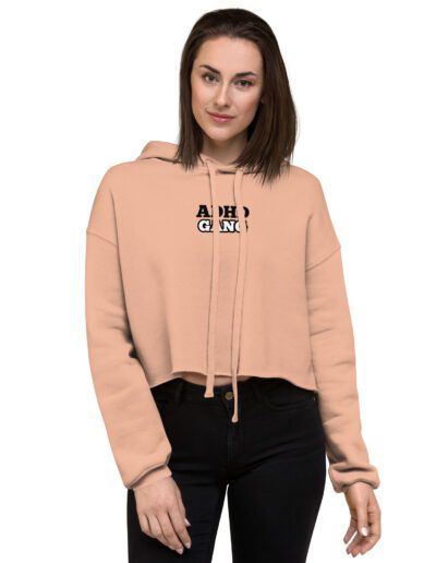 ADHD Gang Crop Hoodie