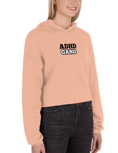 ADHD Gang Crop Hoodie