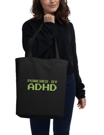 Powered By ADHD Eco Tote Bag