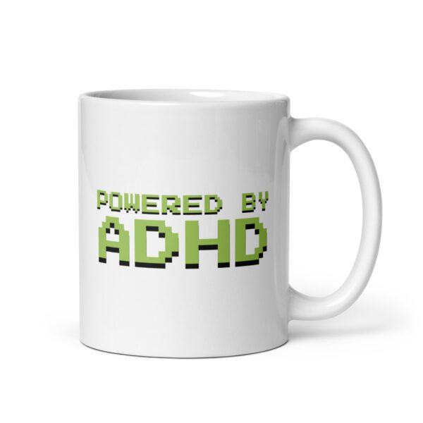 Powered By ADHD Mug