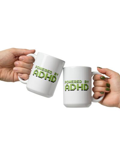 Powered By ADHD Mug