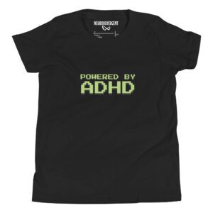 Powered By ADHD Kids T-Shirt