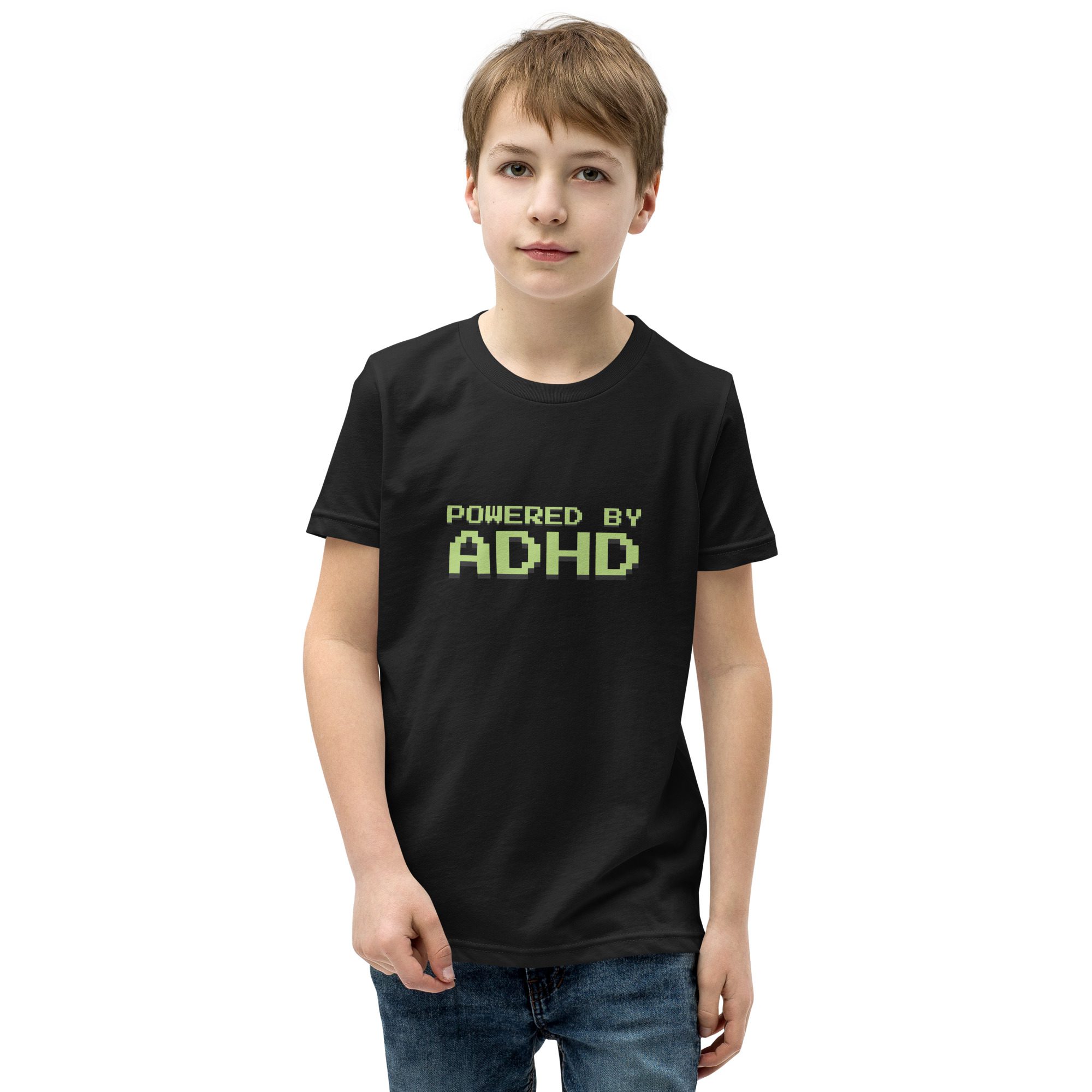 Powered By ADHD Youth T-Shirt