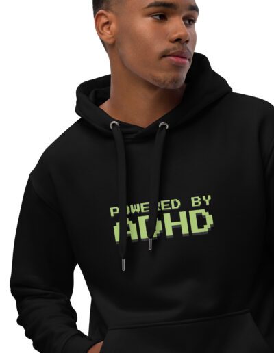 Powered By ADHD Premium Eco Hoodie