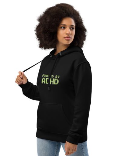 Powered By ADHD Premium Eco Hoodie