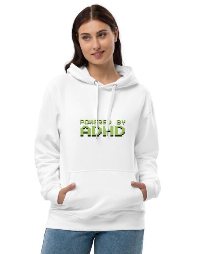 Powered By ADHD Premium Eco Hoodie