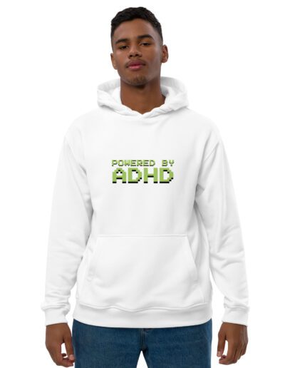 Powered By ADHD Premium Eco Hoodie