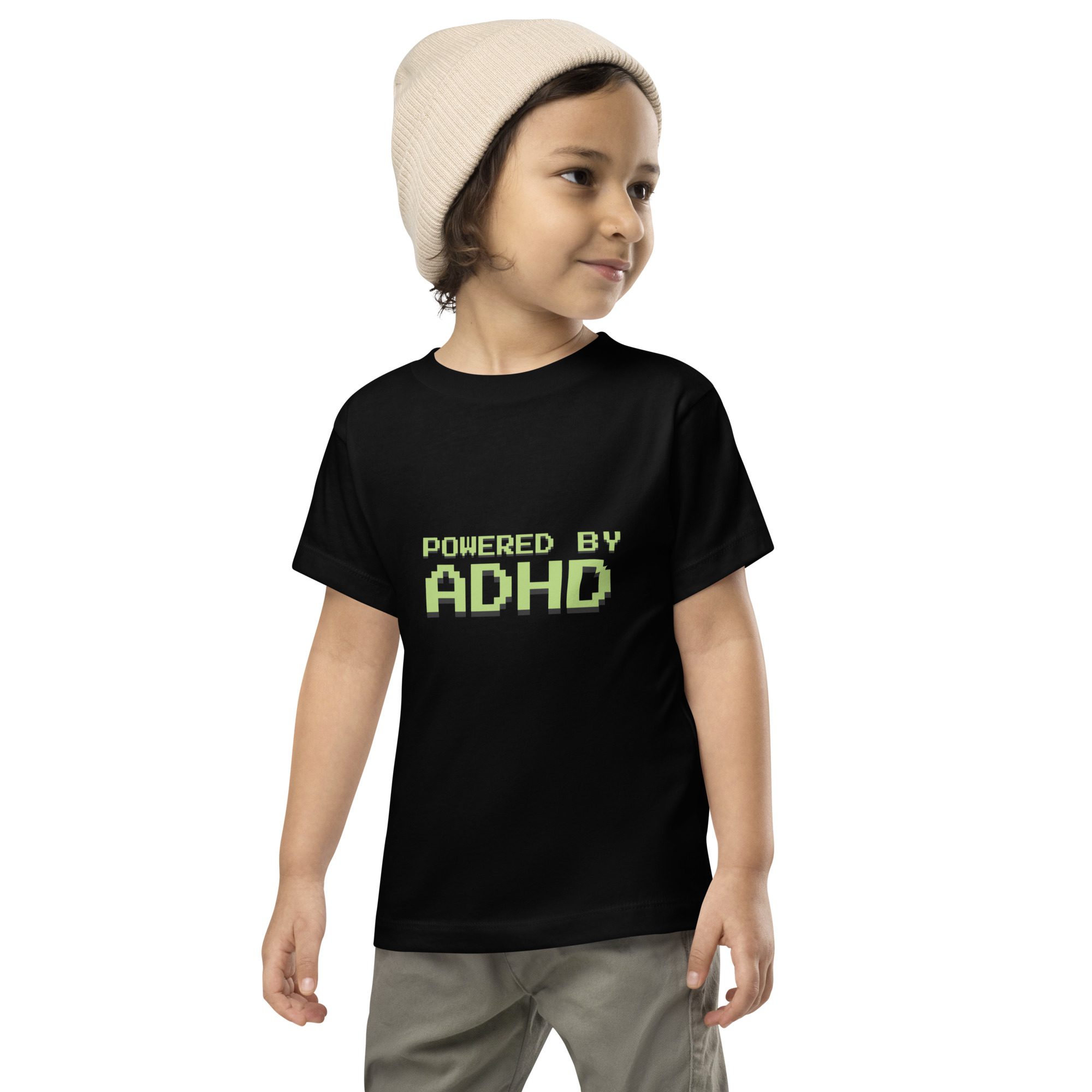 Powered By ADHD Toddler T-Shirt