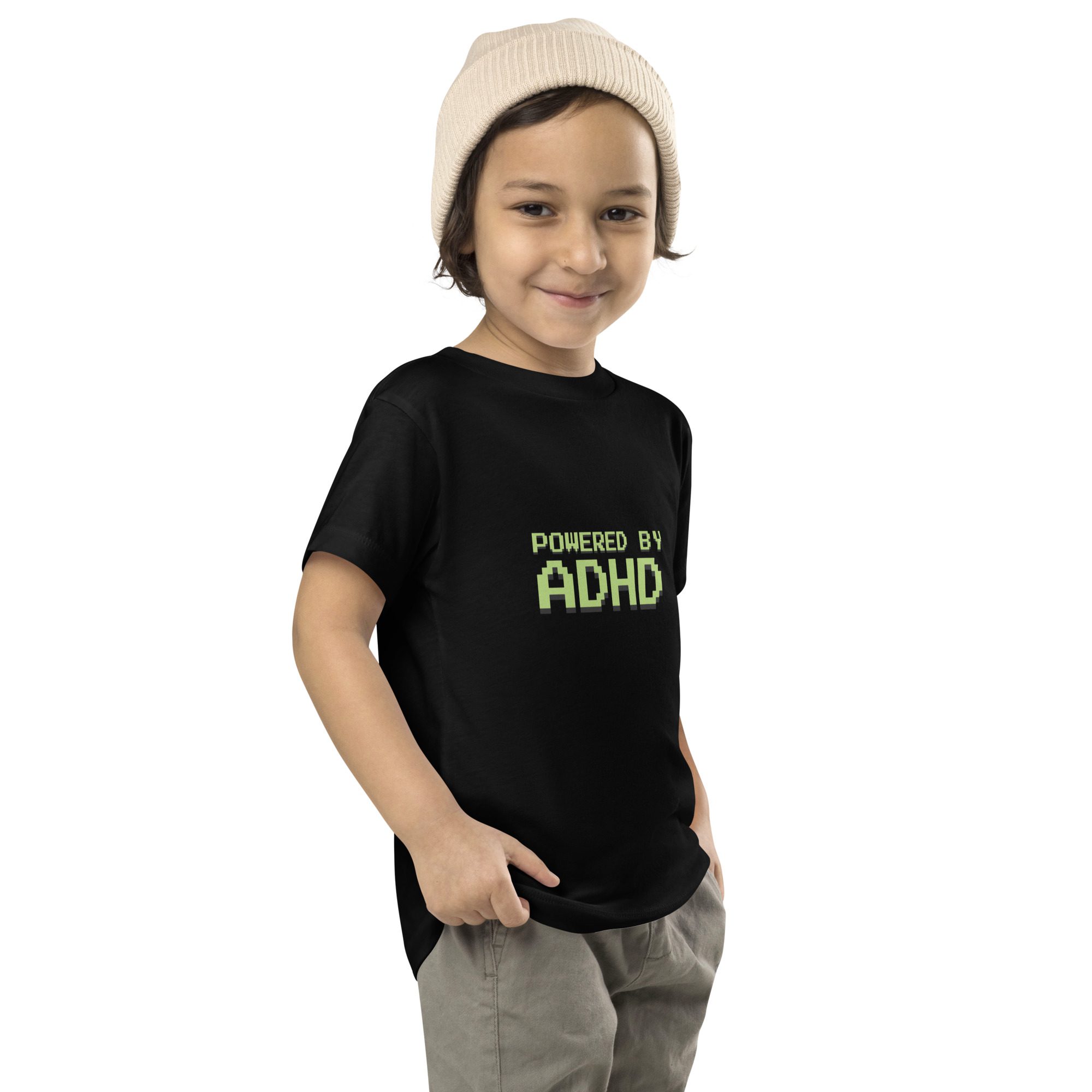 Powered By ADHD Toddler T-Shirt