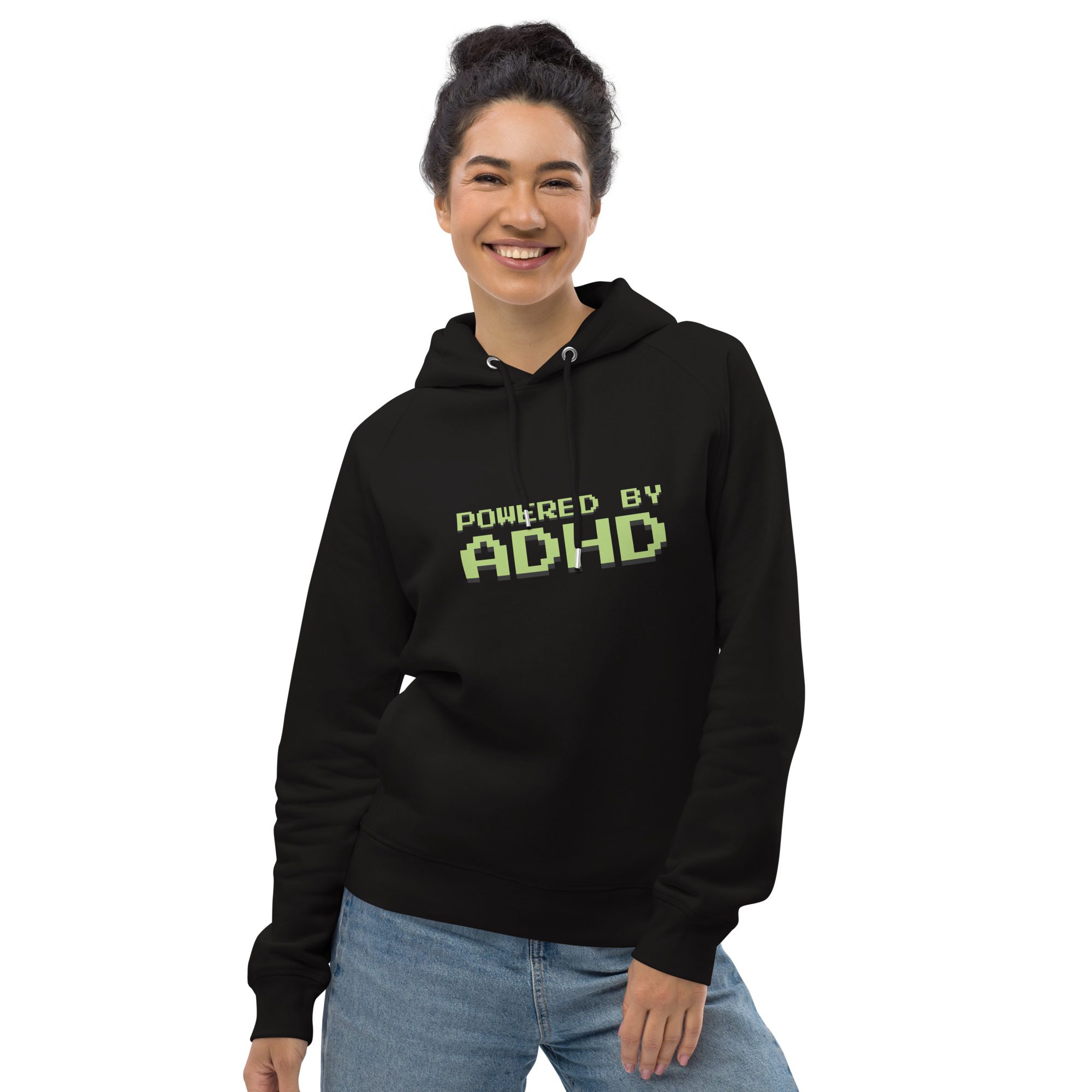 Powered By ADHD Unisex Pullover Hoodie