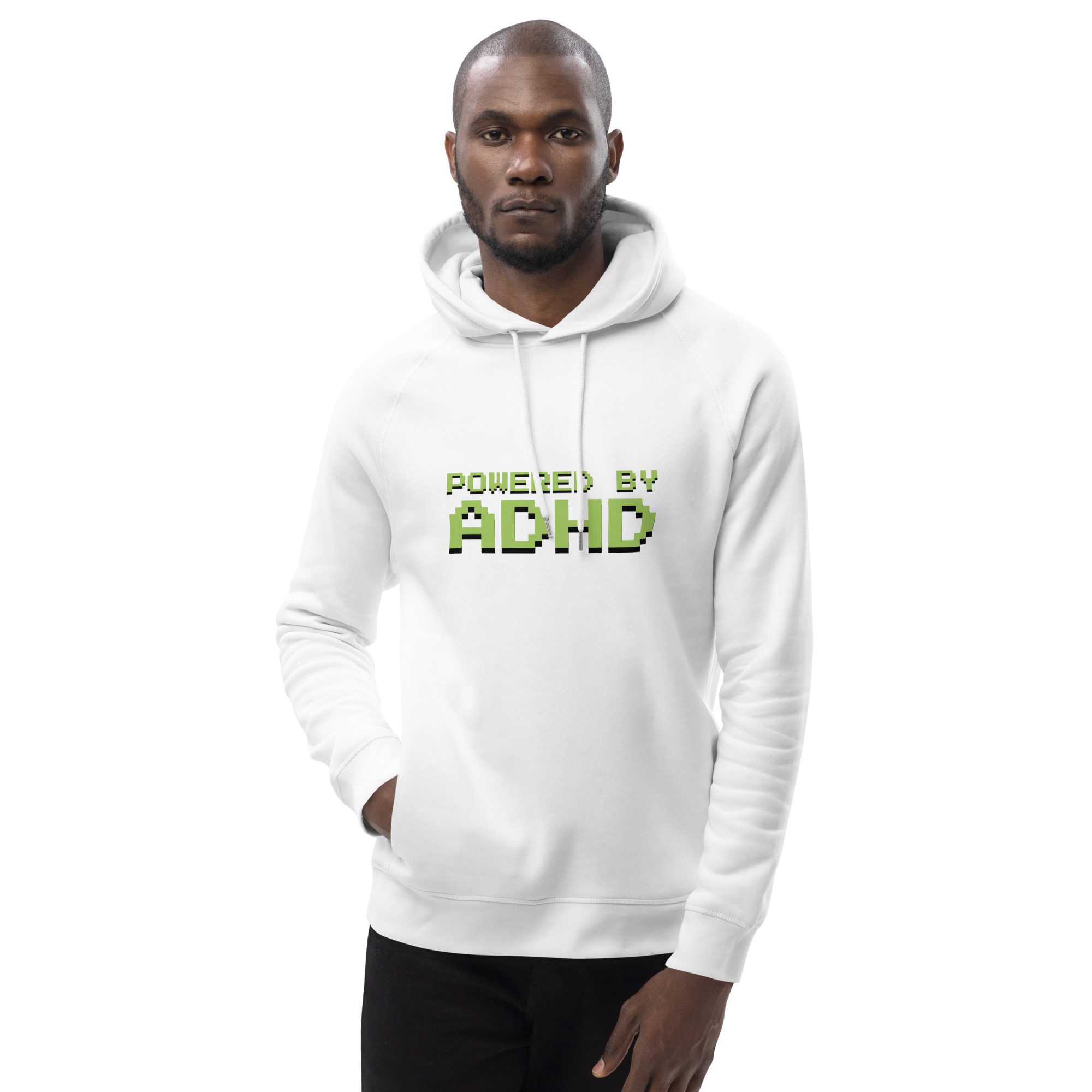 Powered By ADHD Unisex Pullover Hoodie