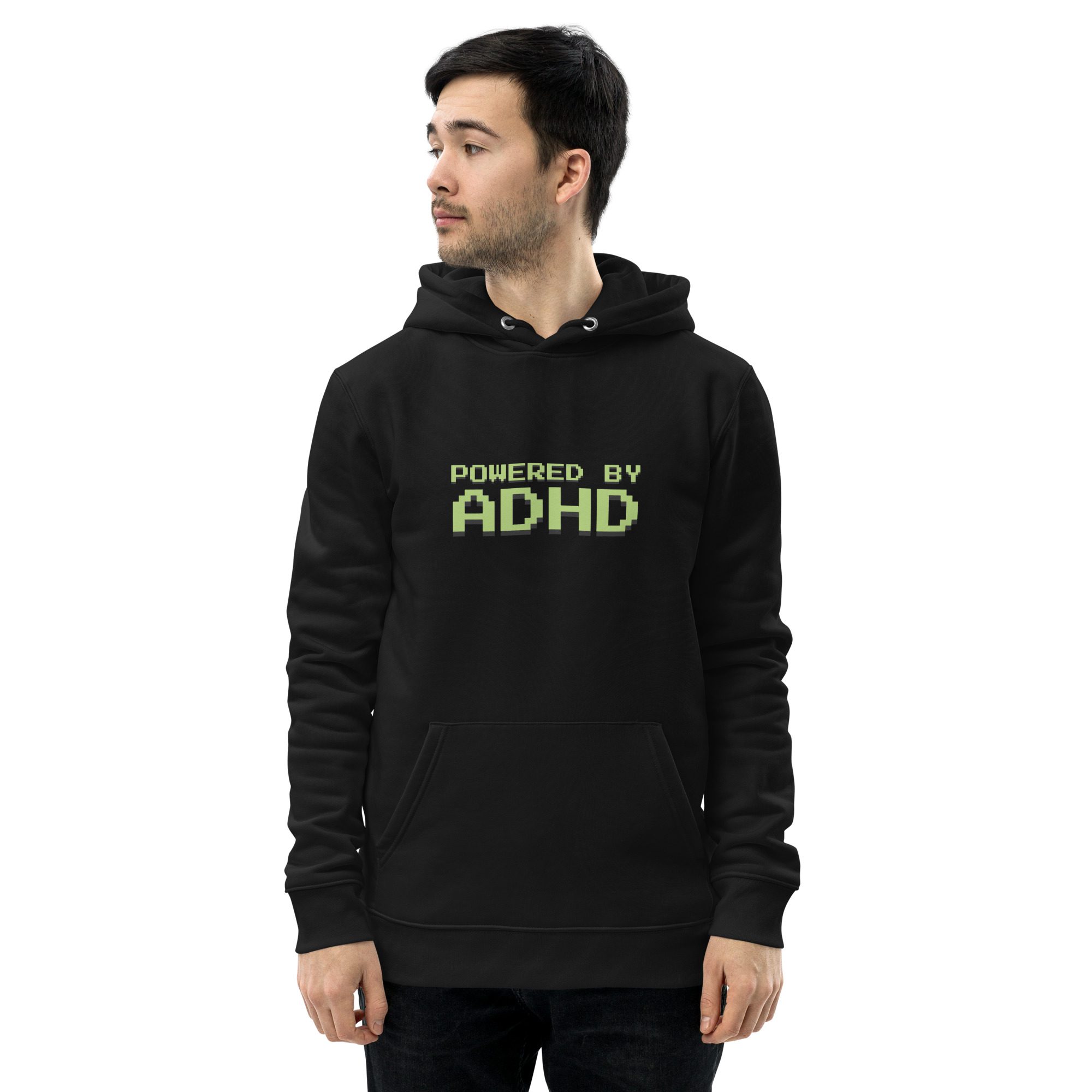 Powered By ADHD Unisex Essential Eco Hoodie