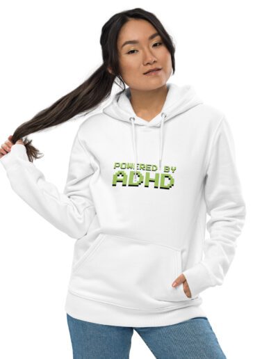 Powered By ADHD Unisex Essential Eco Hoodie