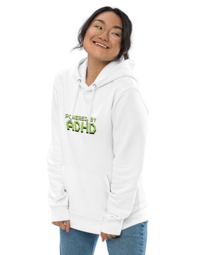 Powered By ADHD Unisex Essential Eco Hoodie