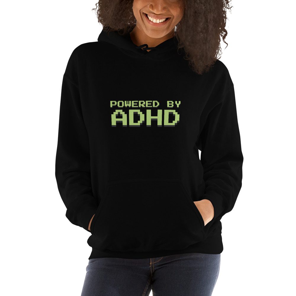 Powered By ADHD Unisex Hoodie