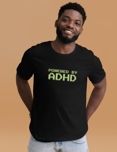 Powered By ADHD Unisex T-shirt