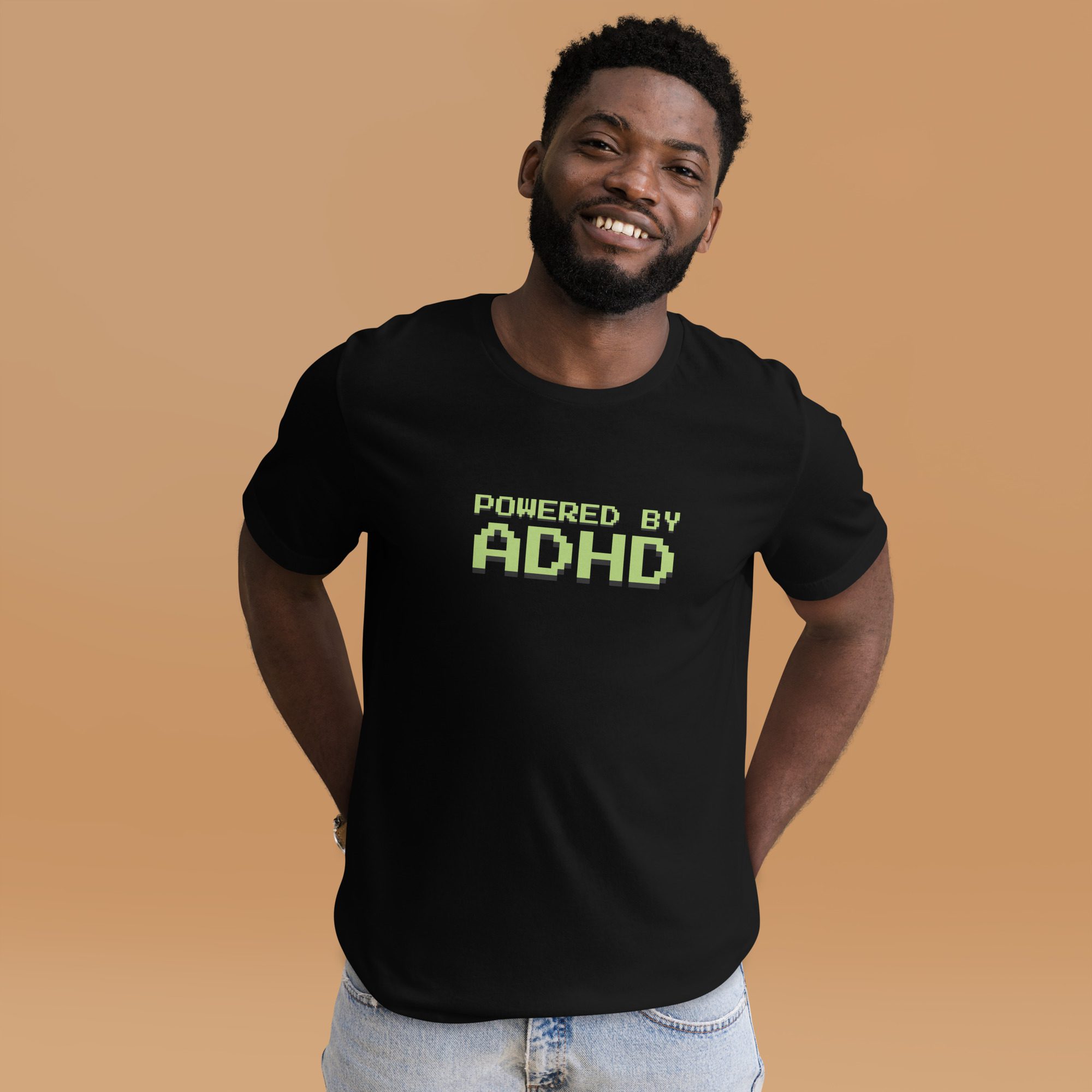 Powered By ADHD Unisex T-shirt