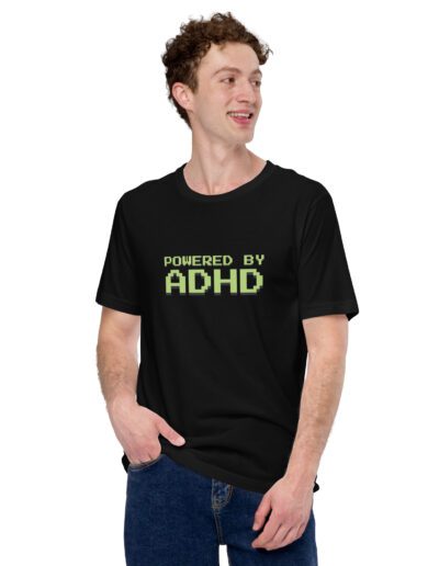 Powered By ADHD Unisex T-shirt