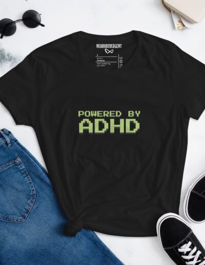 Powered By ADHD Women's T-shirt