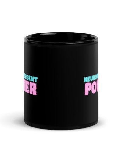 Neurodivergent Power Black Mug