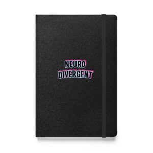 Neurodivergent Autism ADHD Hardcover Bound Notebook