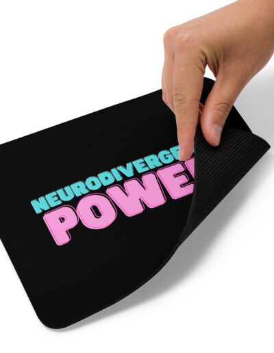 Neurodivergent Power Mouse Pad