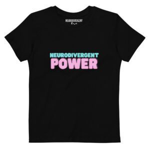 Neurodivergent Power Organic Cotton Kids T-shirt