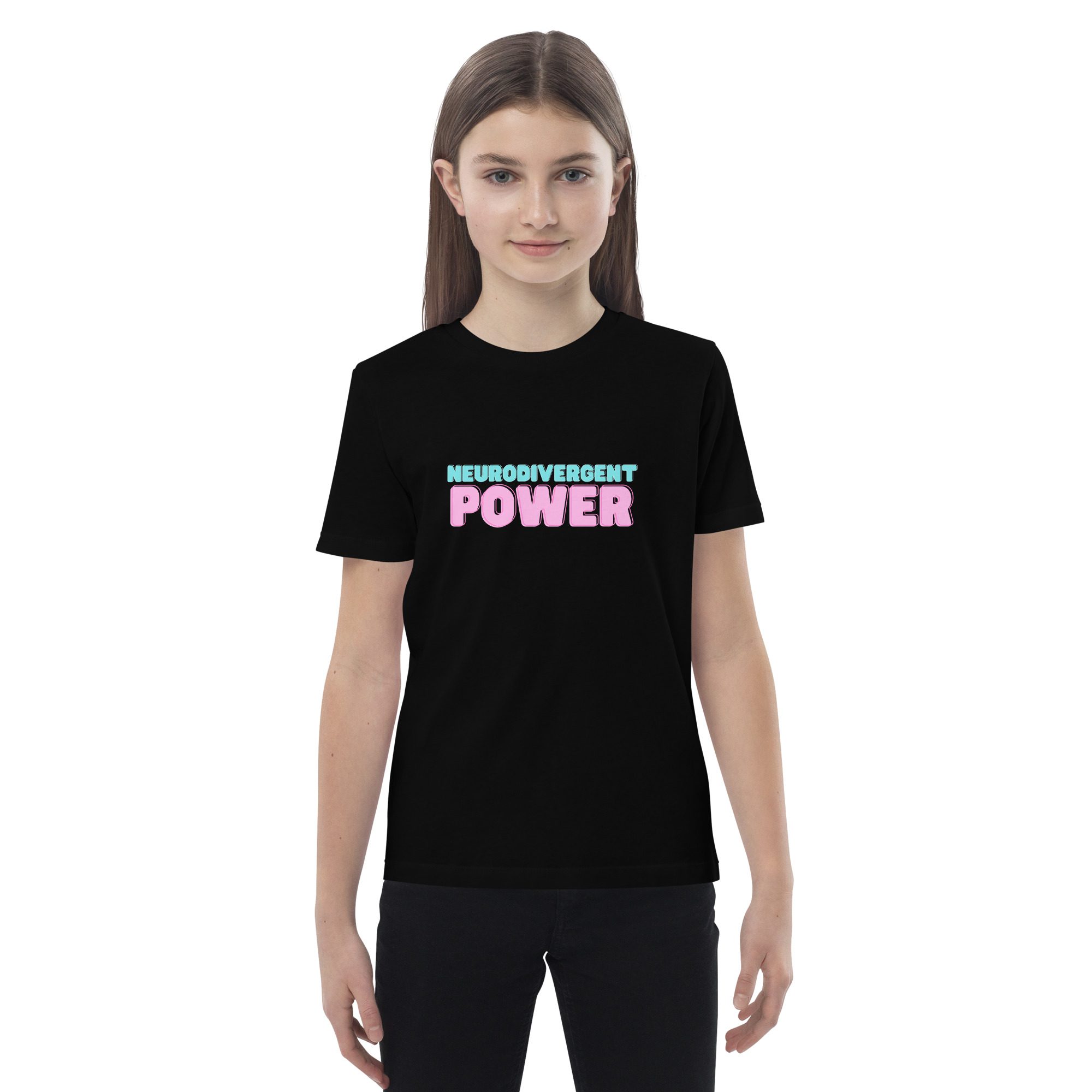 Neurodivergent Power Organic Cotton Kids T-shirt